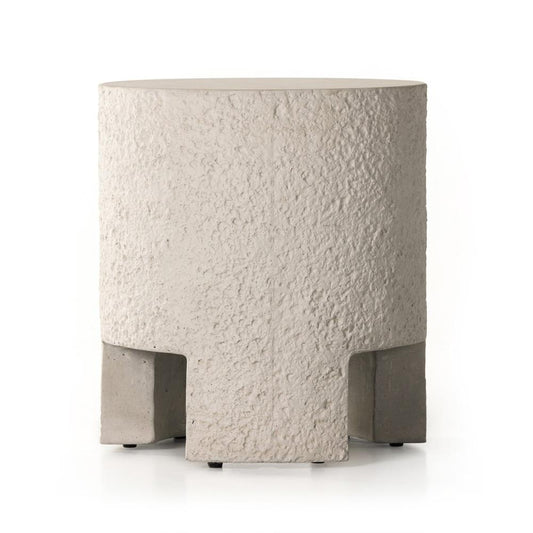 Four Hands - Constantine - Kember Outdoor End Table - Matte Stone - 231868-001 veiw 1