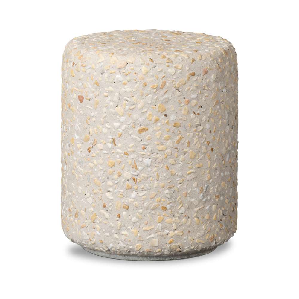 Four Hands - Constantine - Orlan Outdoor End Table - Pure Terrazzo - 238364-001 veiw 1