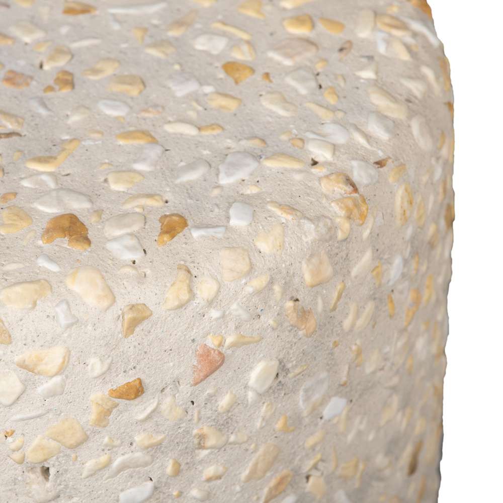 Four Hands - Constantine - Orlan Outdoor End Table - Pure Terrazzo - 238364-001 veiw 4
