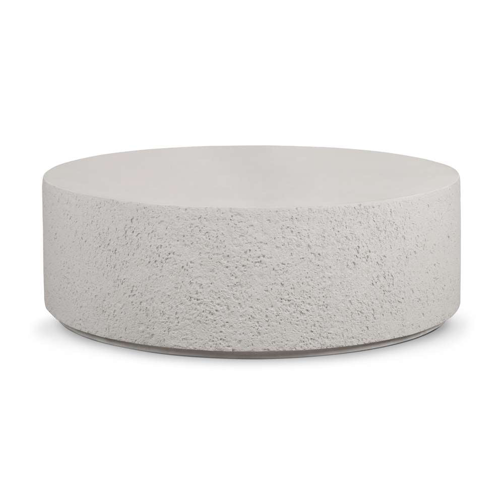 Four Hands - Constantine - Otero Outdoor Rnd Coffee Tbl-Blanc White - 226322-001 veiw 1