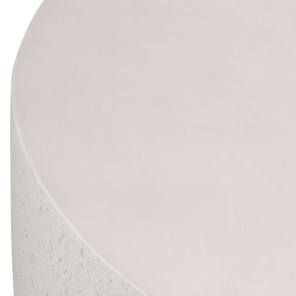 Four Hands - Constantine - Otero Outdoor Rnd Coffee Tbl-Blanc White - 226322-001 veiw 3