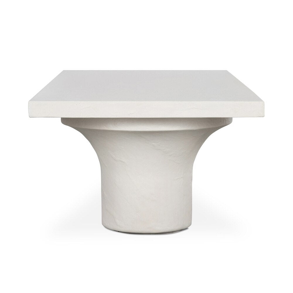Four Hands - Constantine - Parra Coffee Table - White Concrete - 226796-001 veiw 3