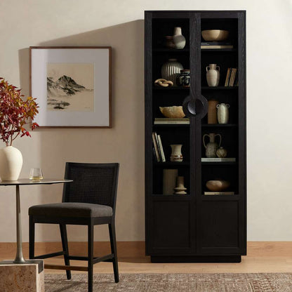 Four Hands - Coraline Cabinet - Brushed Ebony Oak - 233571-001 veiw 4