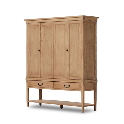 Four Hands - Cordella - Brimley Wide Cabinet-Aged Light Pine - 237137-001 veiw 1