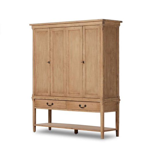 Four Hands - Cordella - Brimley Wide Cabinet-Aged Light Pine - 237137-001 veiw 1