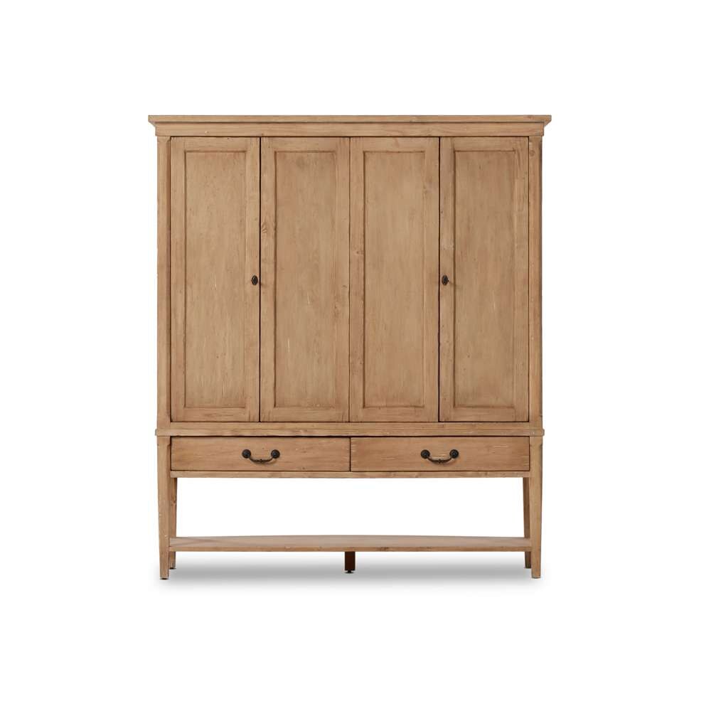 Four Hands - Cordella - Brimley Wide Cabinet-Aged Light Pine - 237137-001 veiw 4