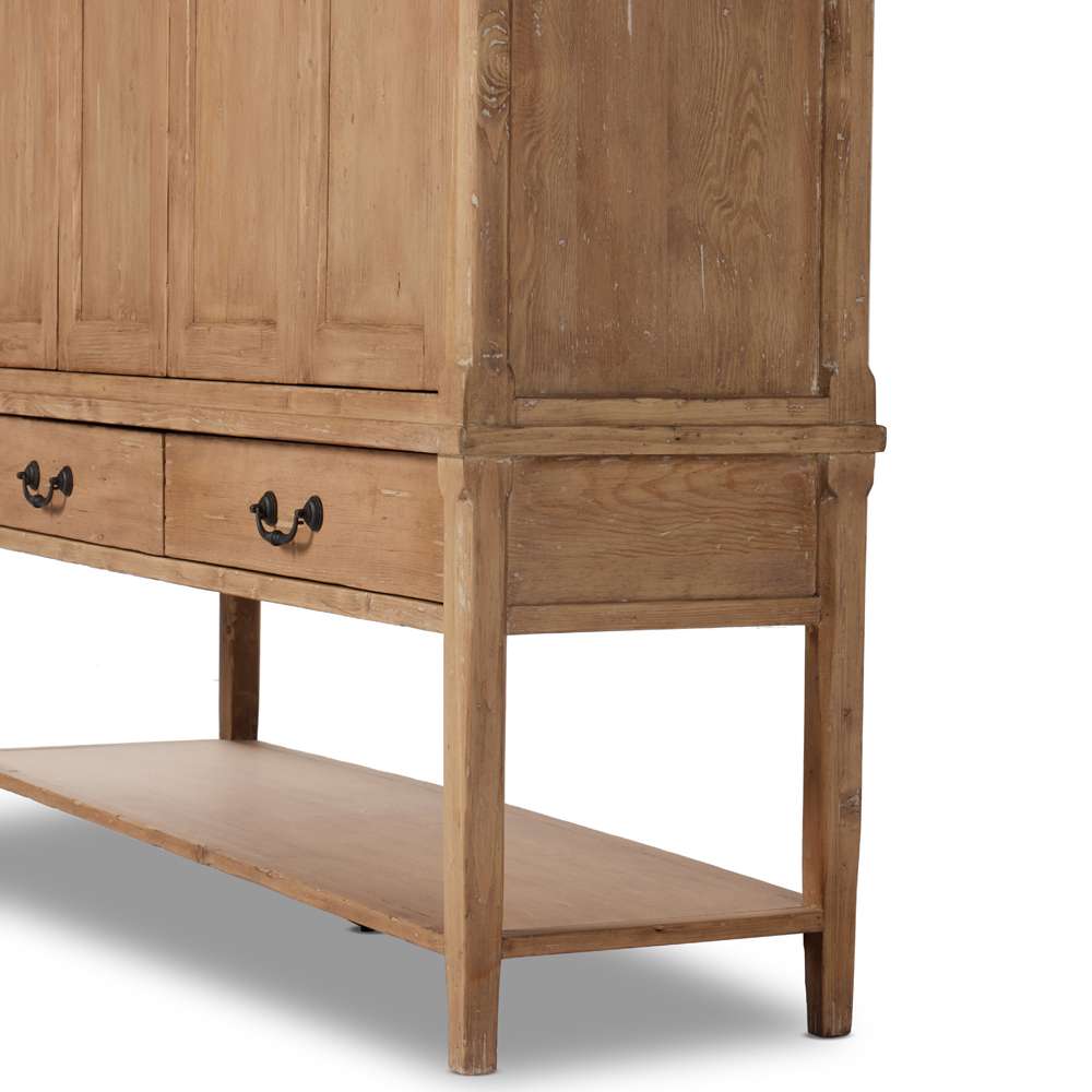 Four Hands - Cordella - Brimley Wide Cabinet-Aged Light Pine - 237137-001 veiw 8