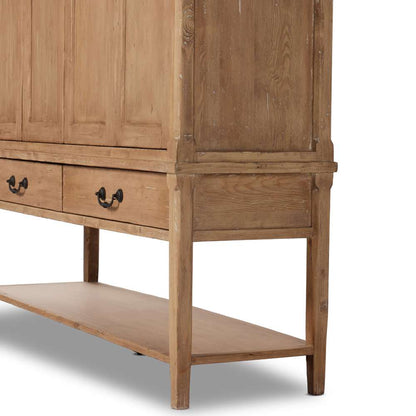 Four Hands - Cordella - Brimley Wide Cabinet-Aged Light Pine - 237137-001 veiw 8