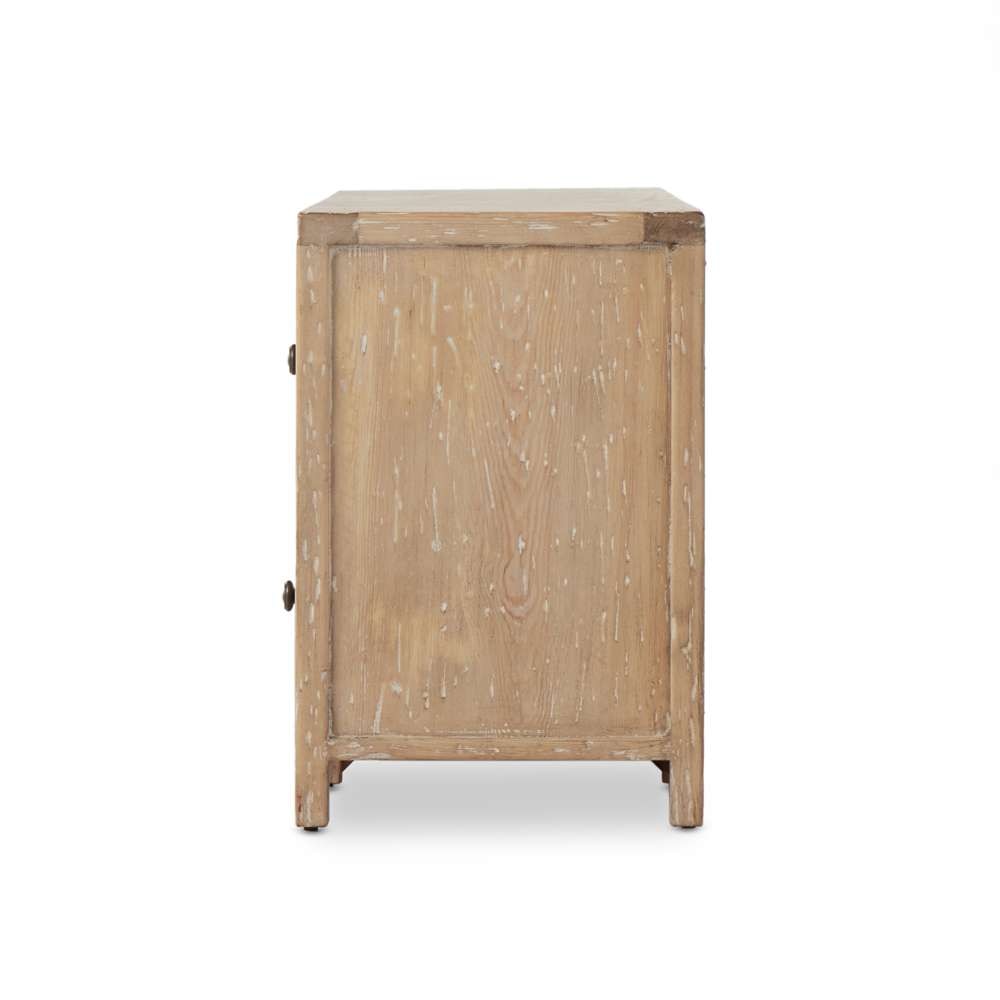 Four Hands - Cordella - Gaines Media Console-Aged Light Pine - 233546-002 veiw 7