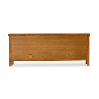 Four Hands - Cordella - Hitchens Media Console-Worn Black - 236331-001 veiw 2