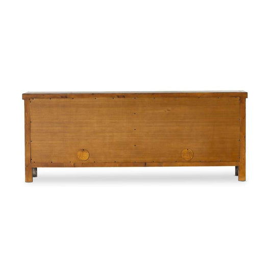 Four Hands - Cordella - Hitchens Media Console-Worn Black - 236331-001 veiw 2