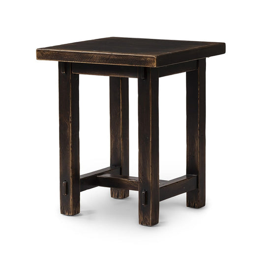 Four Hands - Cordella - Rinda End Table - Distressed Walnut - 233784-001_CLOSEOUT view 1