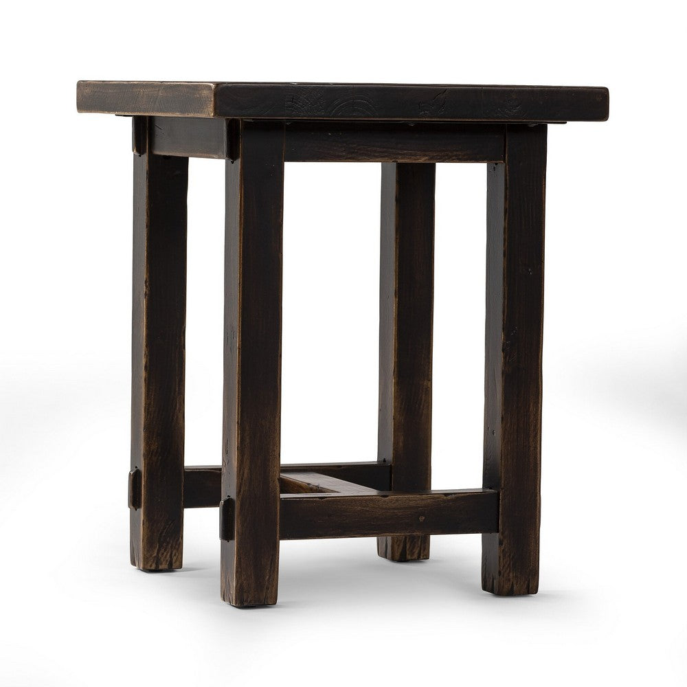 Four Hands - Cordella - Rinda End Table - Distressed Walnut - 233784-001_CLOSEOUT view 4