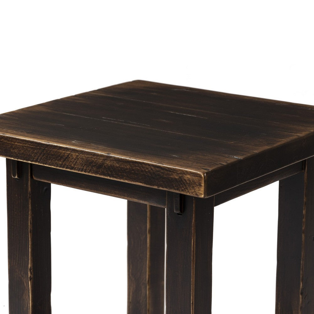 Four Hands - Cordella - Rinda End Table - Distressed Walnut - 233784-001_CLOSEOUT view 6
