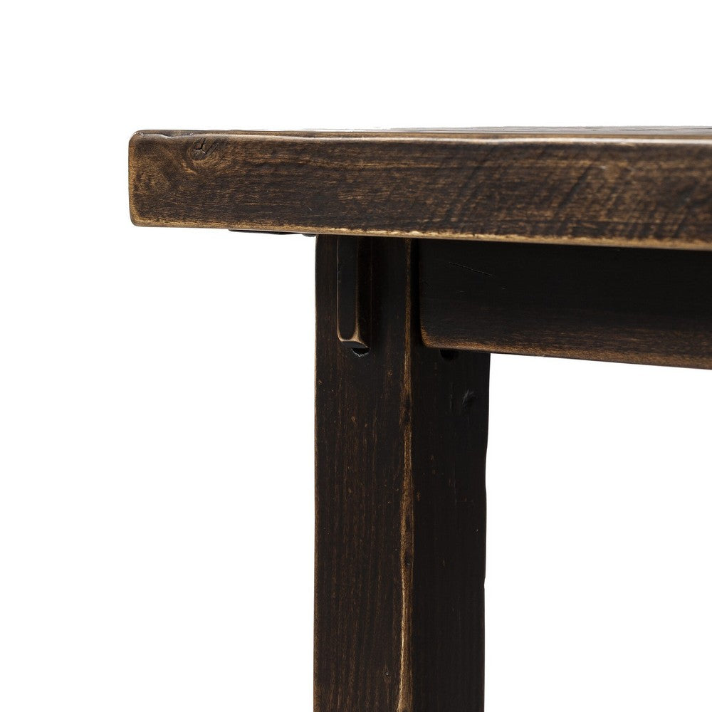 Four Hands - Cordella - Rinda End Table - Distressed Walnut - 233784-001_CLOSEOUT view 9