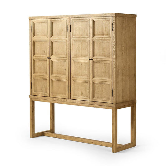 Four Hands - Cordella - Tamara Cabinet - Worn Oak - 243055-001_CLOSEOUT view 1