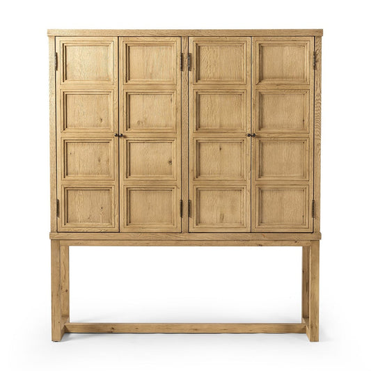 Four Hands - Cordella - Tamara Cabinet - Worn Oak - 243055-001_CLOSEOUT view 2