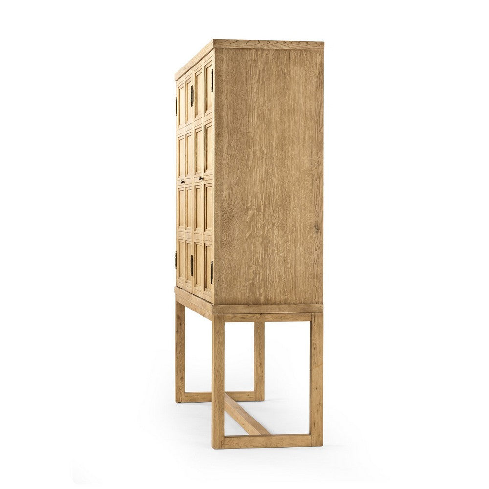 Four Hands - Cordella - Tamara Cabinet - Worn Oak - 243055-001_CLOSEOUT view 4