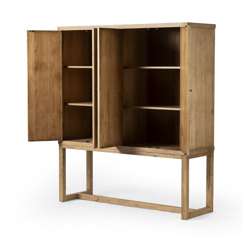 Four Hands - Cordella - Tamara Cabinet - Worn Oak - 243055-001_CLOSEOUT view 5