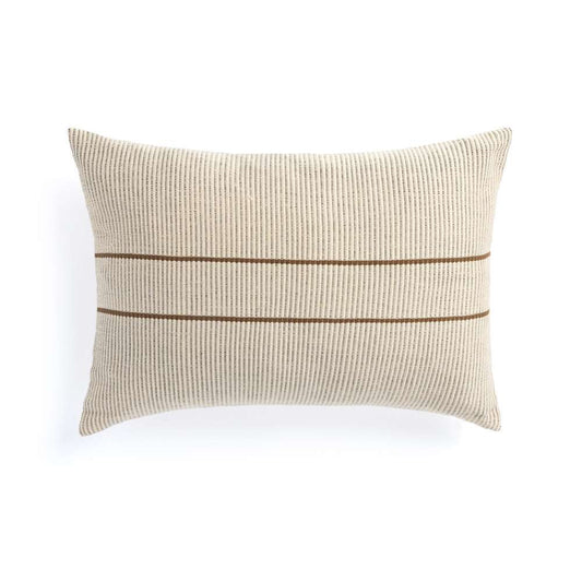 Four Hands - Costa - Handwoven Merido Pillow-Beige-14inx20in - 235730-001 veiw 1