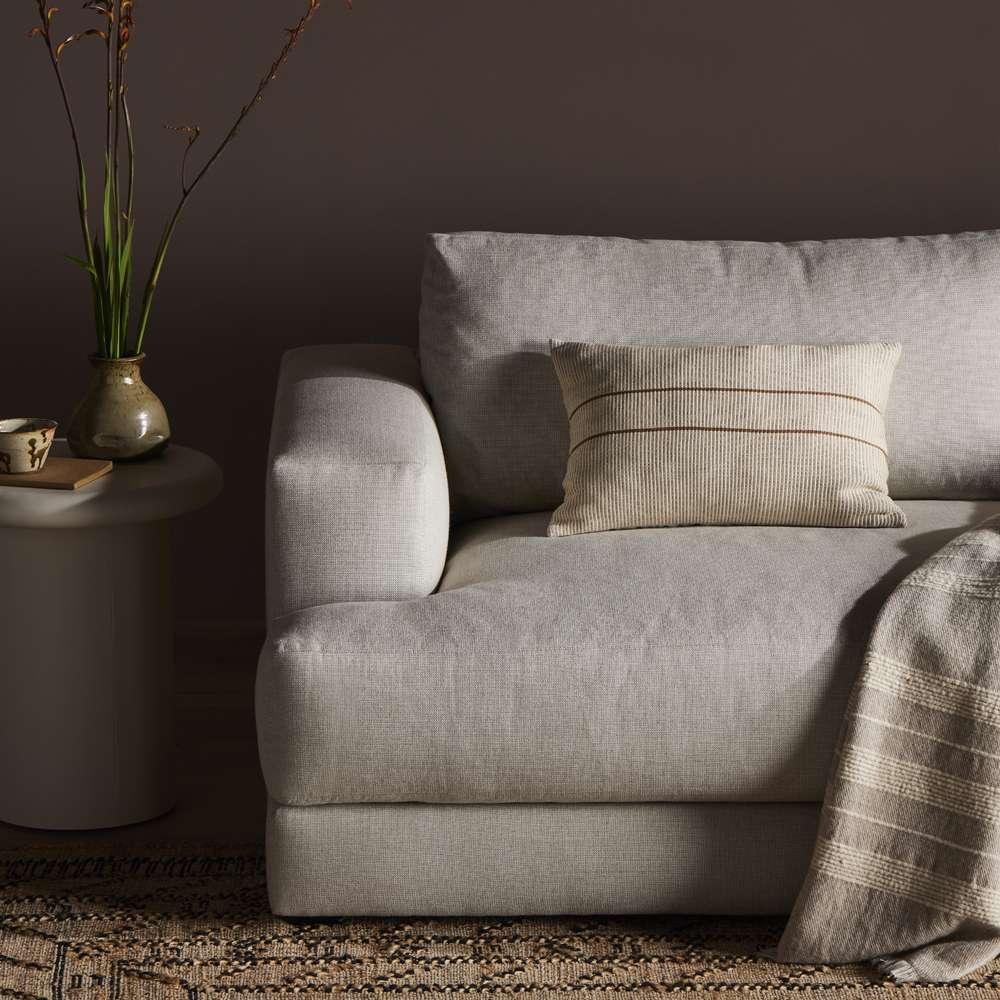 Four Hands - Costa - Handwoven Merido Pillow-Beige-14inx20in - 235730-001 veiw 7