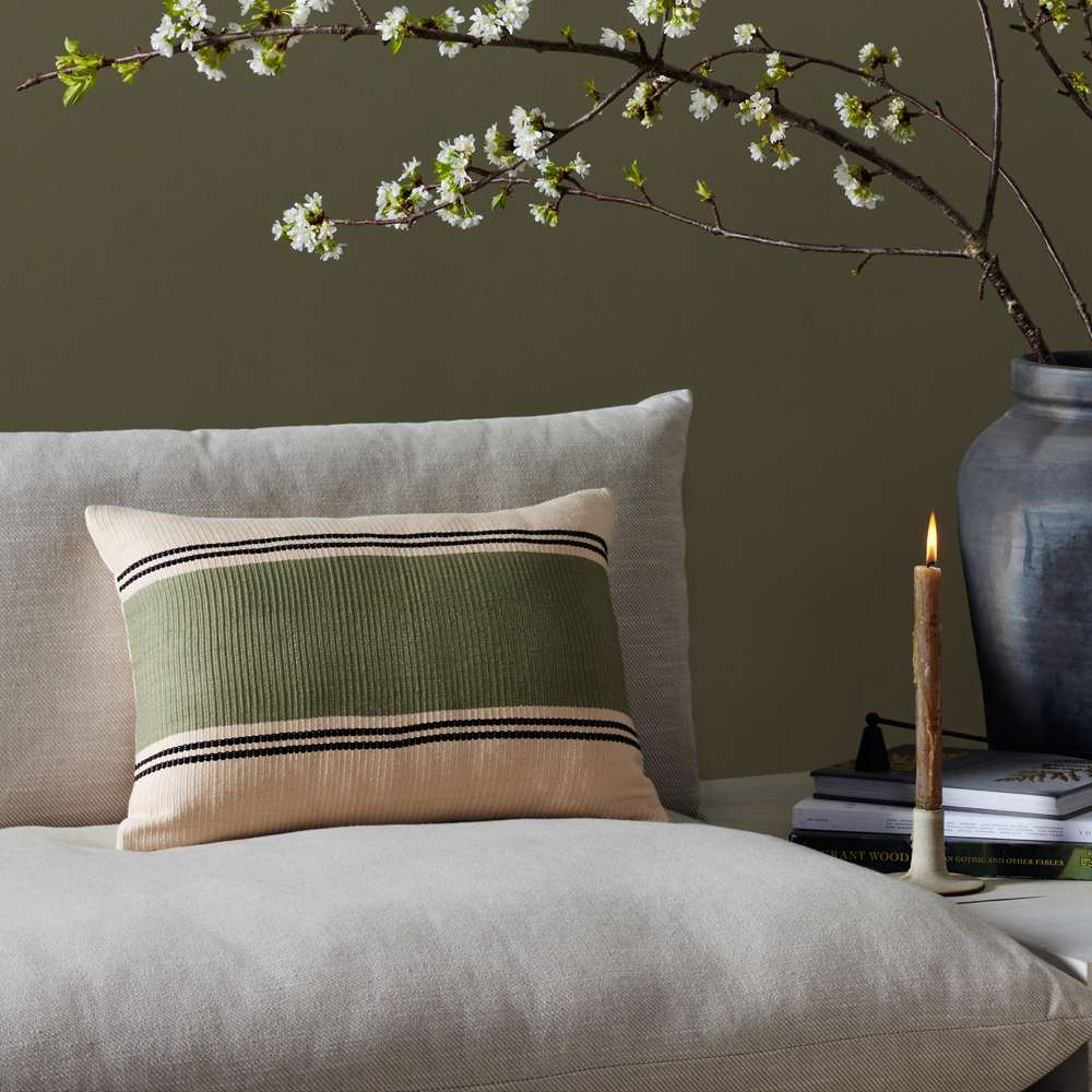 Four Hands - Costa - Handwoven Merido Pillow-Beige-14inx20in - 235730-001 veiw 8