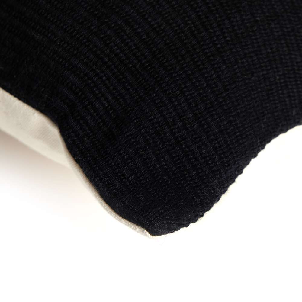 Four Hands - Costa - Handwoven Merido Pillow-Black-14inx20in - 235730-017 veiw 7