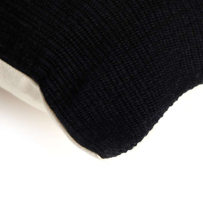 Four Hands - Costa - Handwoven Merido Pillow-Black-14inx20in - 235730-017 veiw 7