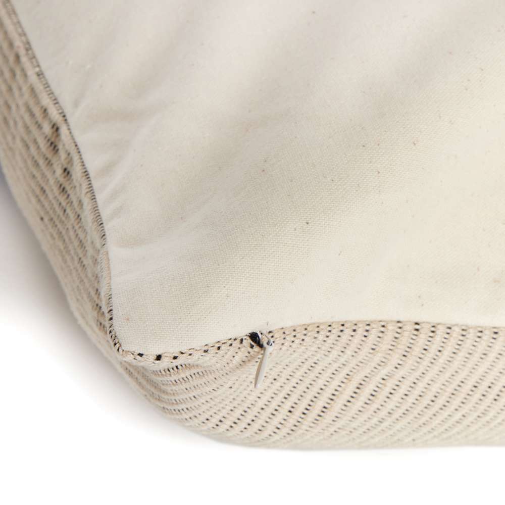 Four Hands - Costa - Handwoven Merido Pillow-Black-22inx22in - 235730-006 veiw 6