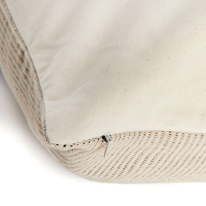 Four Hands - Costa - Handwoven Merido Pillow-Black-22inx22in - 235730-006 veiw 6