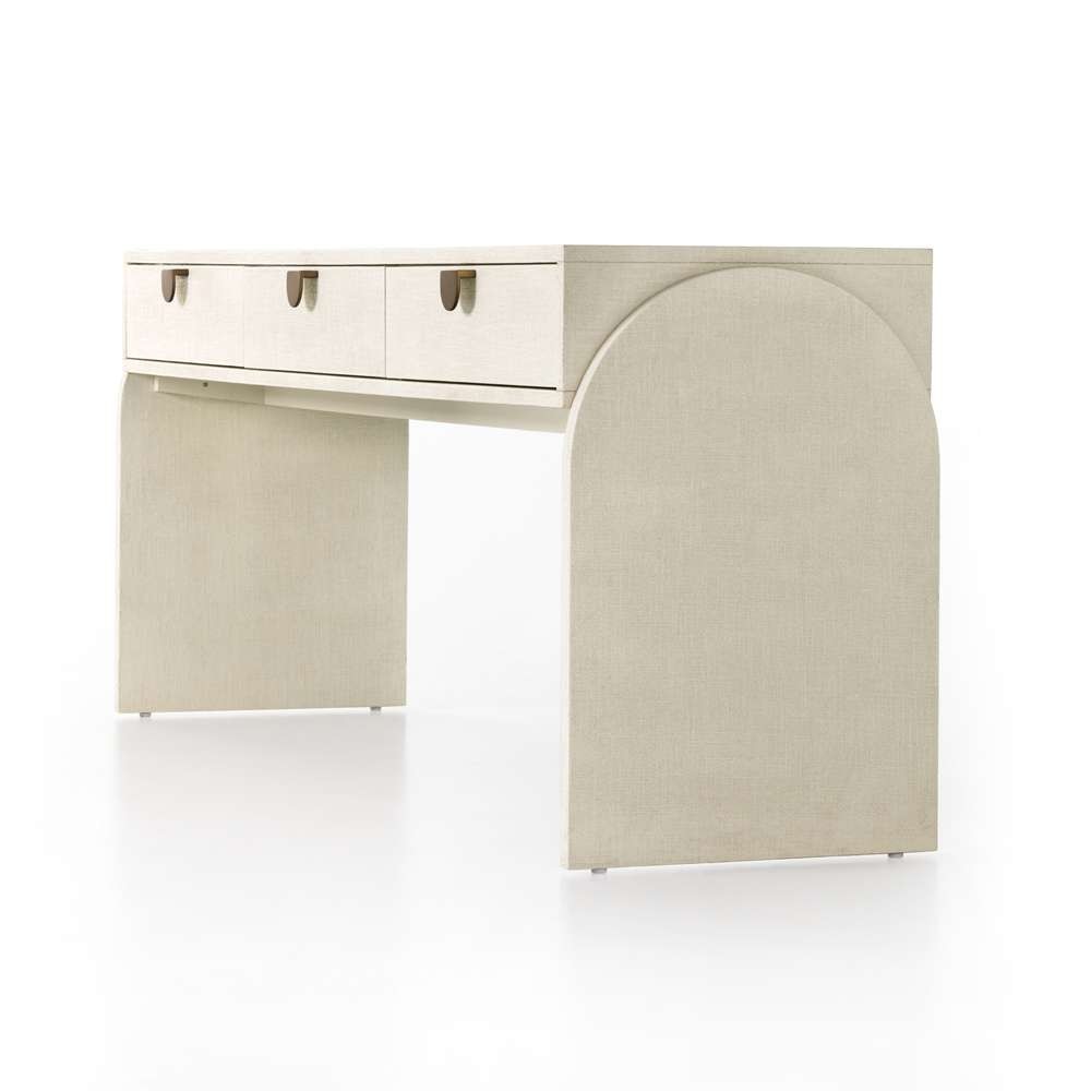 Four Hands - Cressida Console Table - Ivory Painted Ln - 230379-001 veiw 3