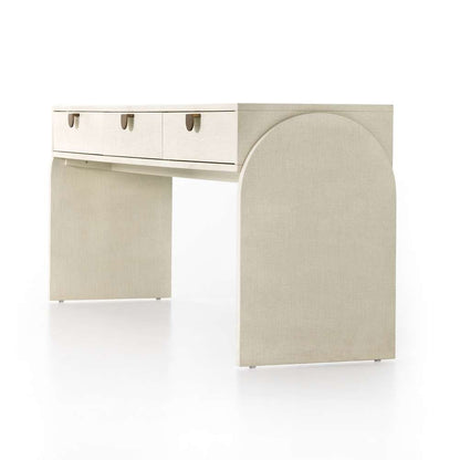Four Hands - Cressida Console Table - Ivory Painted Ln - 230379-001 veiw 3