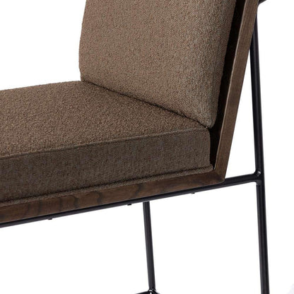 Four Hands - Crete Bar Stool - FIQA Boucle Cocoa - 228057-018 veiw 8