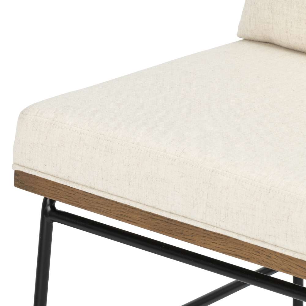 Four Hands - Crete Dining Chair - Savile Flax - 108419-003 veiw 5