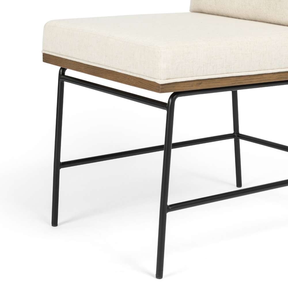 Four Hands - Crete Dining Chair - Savile Flax - 108419-003 veiw 8