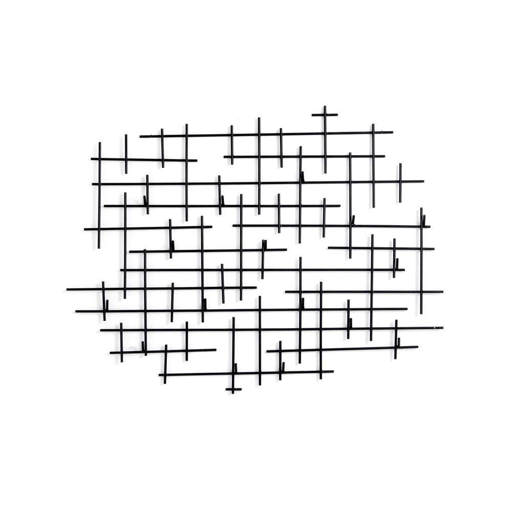 Four Hands - Crossin Coat Rack - Iron Matte Black - IMAR-274 veiw 1