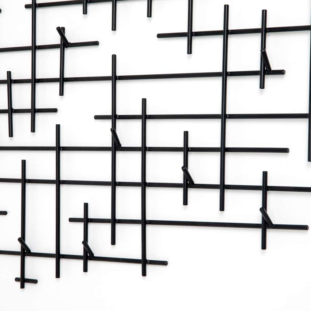 Four Hands - Crossin Coat Rack - Iron Matte Black - IMAR-274 veiw 3
