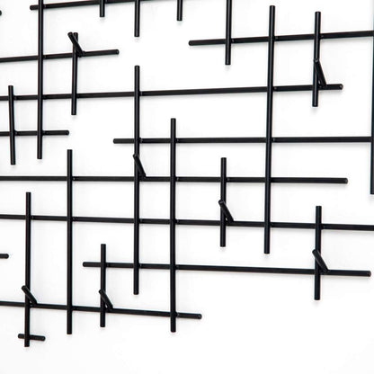 Four Hands - Crossin Coat Rack - Iron Matte Black - IMAR-274 veiw 3
