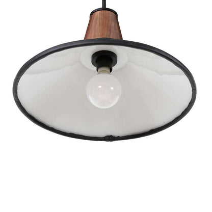 Four Hands - Cullen Pendant - Black Leather - 226298-002 veiw 3