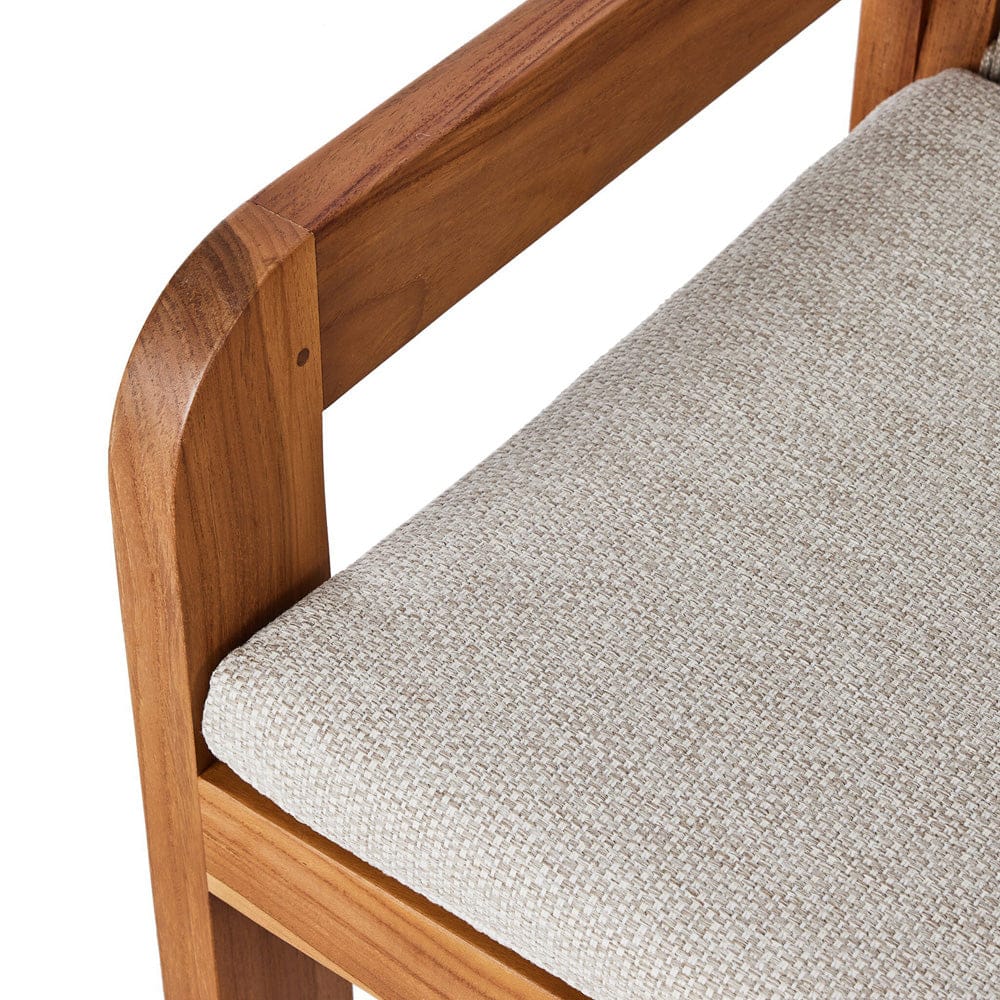 Four Hands - Culver Outdoor Dining Armchair - Faye Sand - 226834-003 view 7