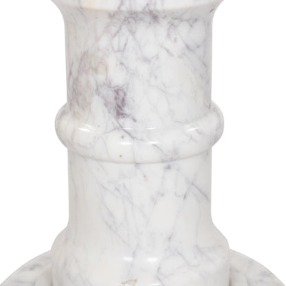 Four Hands - Cyprus End Table - Veined White Marble Solid - 241383-002 view 6