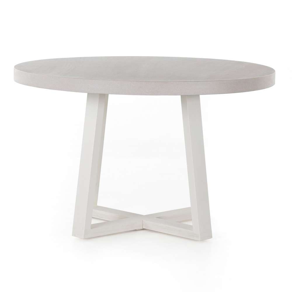 Four Hands - Cyrus Outdoor Round Dining Table - Natural Sand - 104940-002 veiw 2