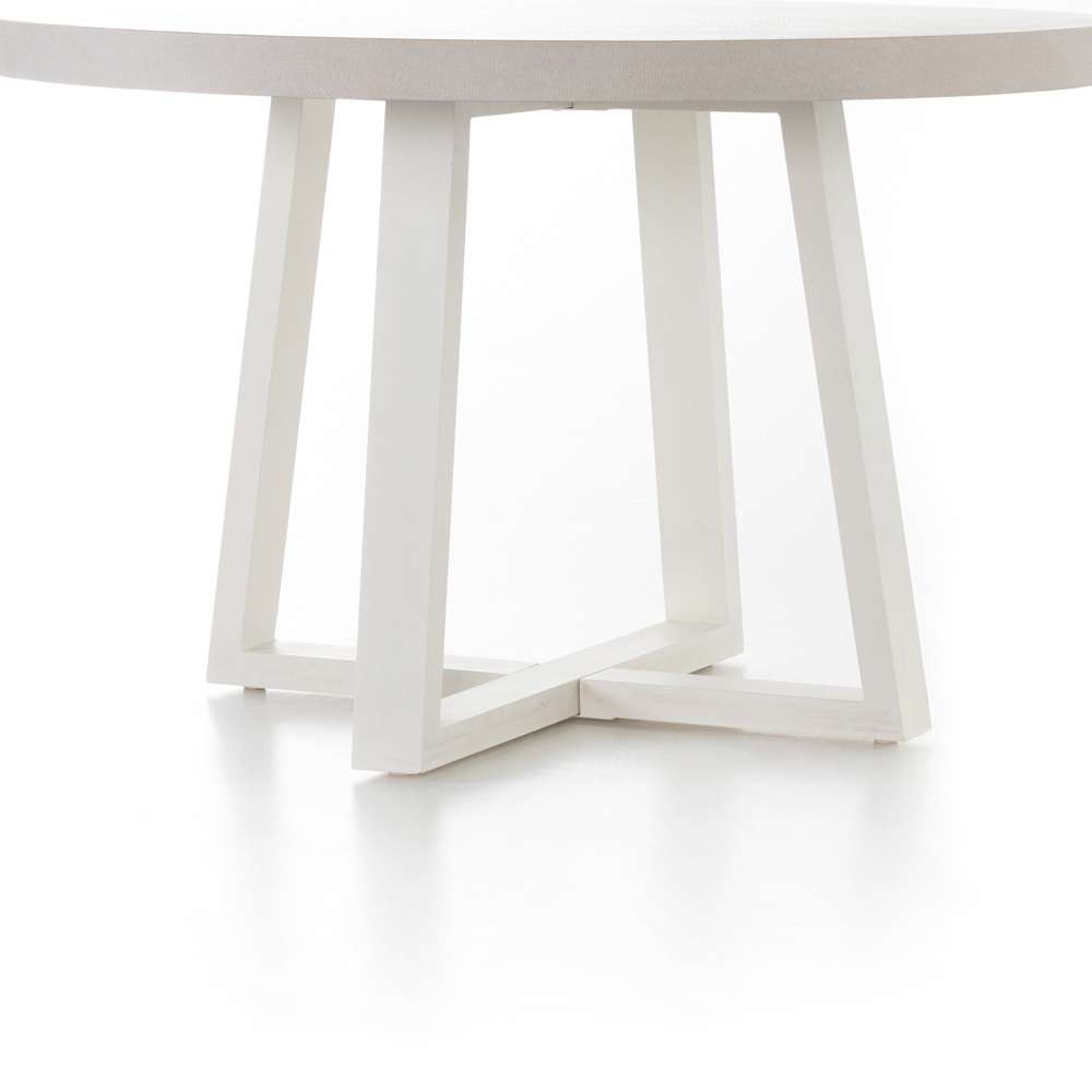 Four Hands - Cyrus Outdoor Round Dining Table - Natural Sand - 104940-002 veiw 4