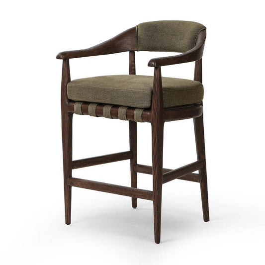 Four Hands - Dane Counter Stool - Broadway Olive - 246458-003 view 2