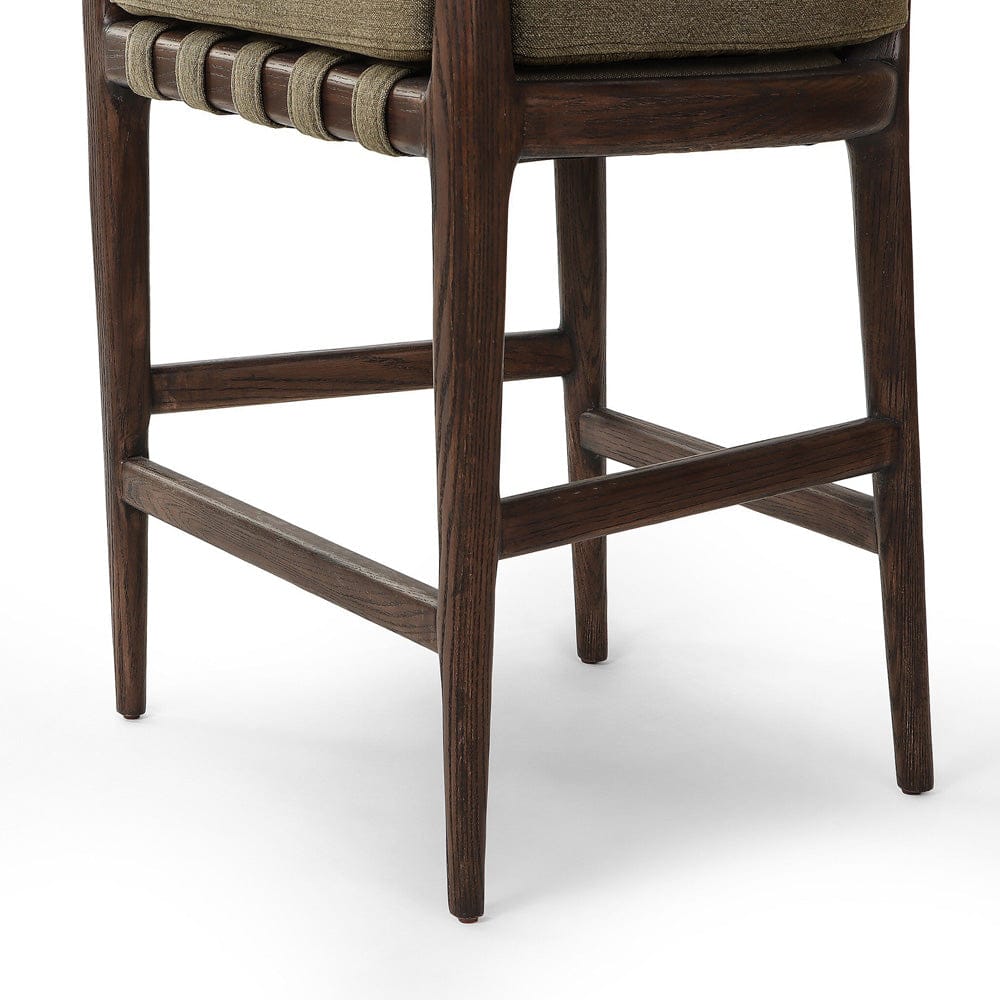 Four Hands - Dane Counter Stool - Broadway Olive - 246458-003 view 9