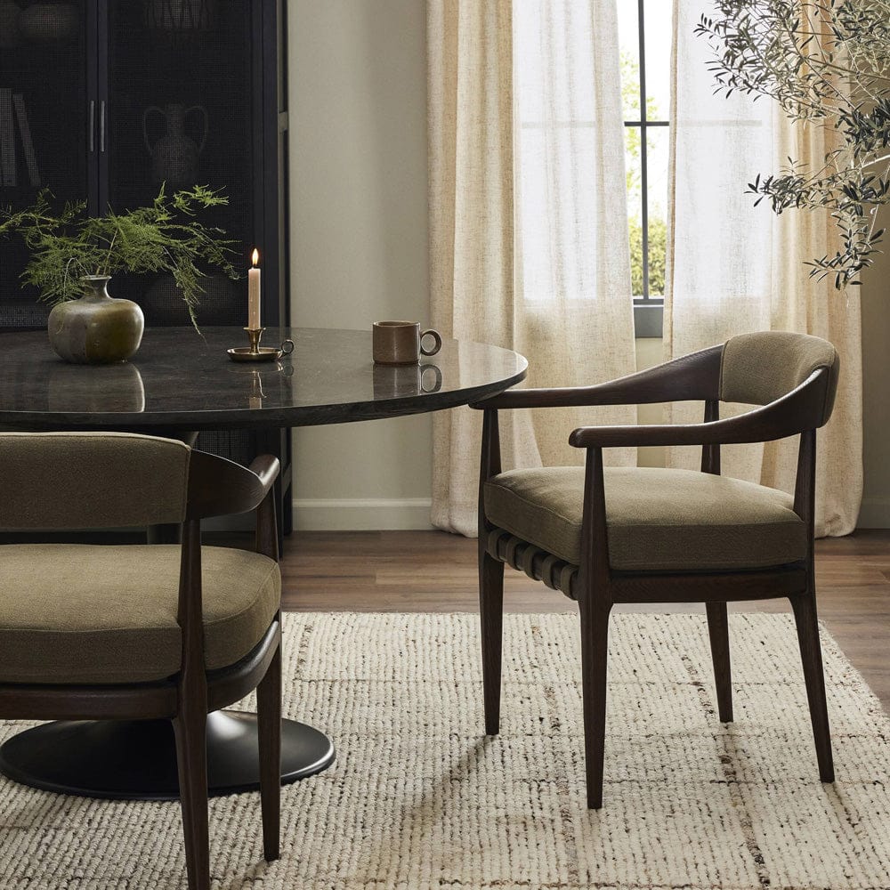 Four Hands - Dane Dining Chair - Broadway Olive - 245645-001 view 4