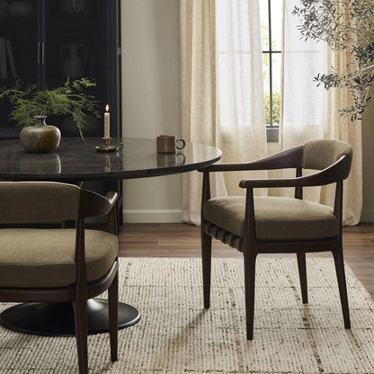 Four Hands - Dane Dining Chair - Broadway Olive - 245645-001 view 4