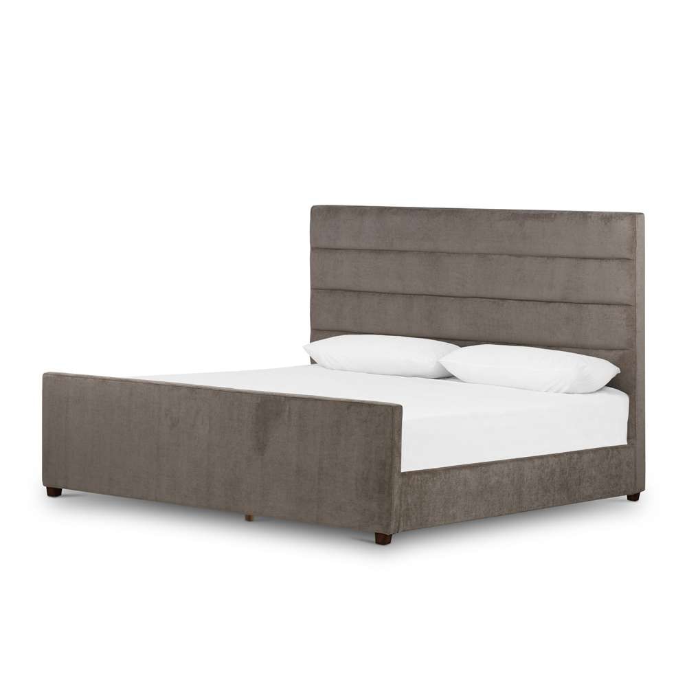 Four Hands - Daphne Bed - Sage Worn Velvet - King - 106045-200 veiw 1