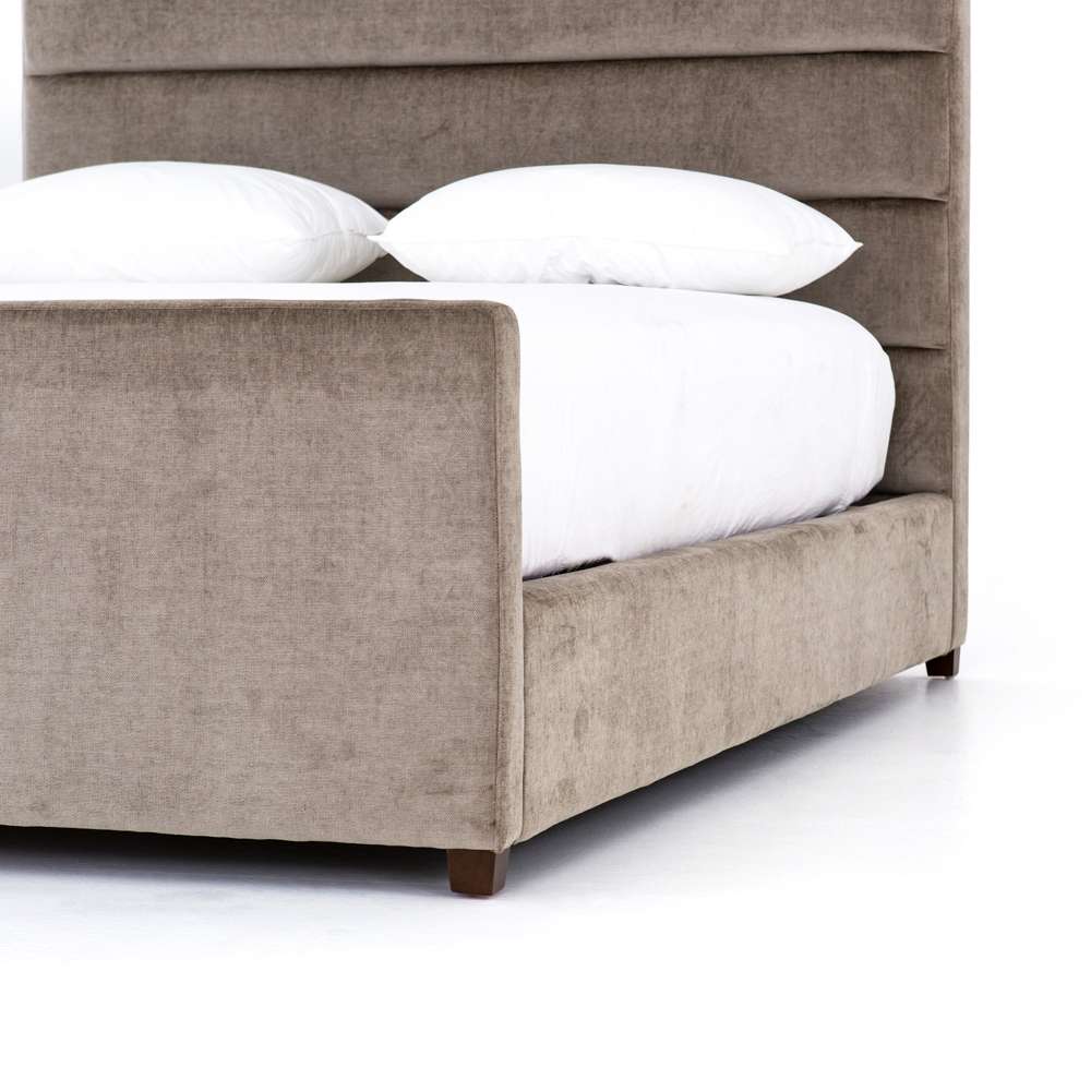 Four Hands - Daphne Bed - Sage Worn Velvet - King - 106045-200 veiw 2
