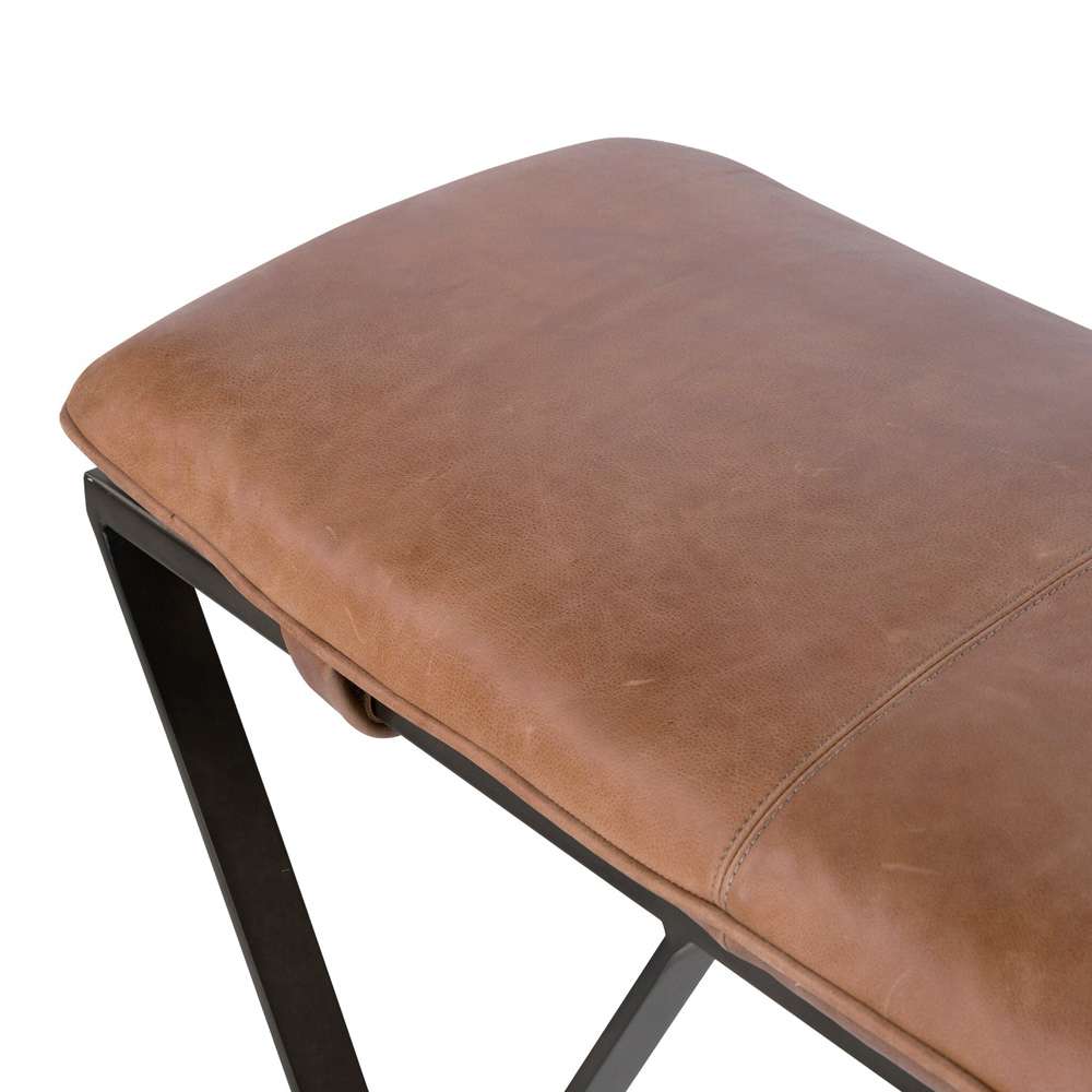 Four Hands - Darrow Bench - Palermo Cognac - 106189-009 veiw 4